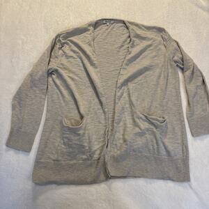 Madewell Women Light Sweater Front Pockets Large